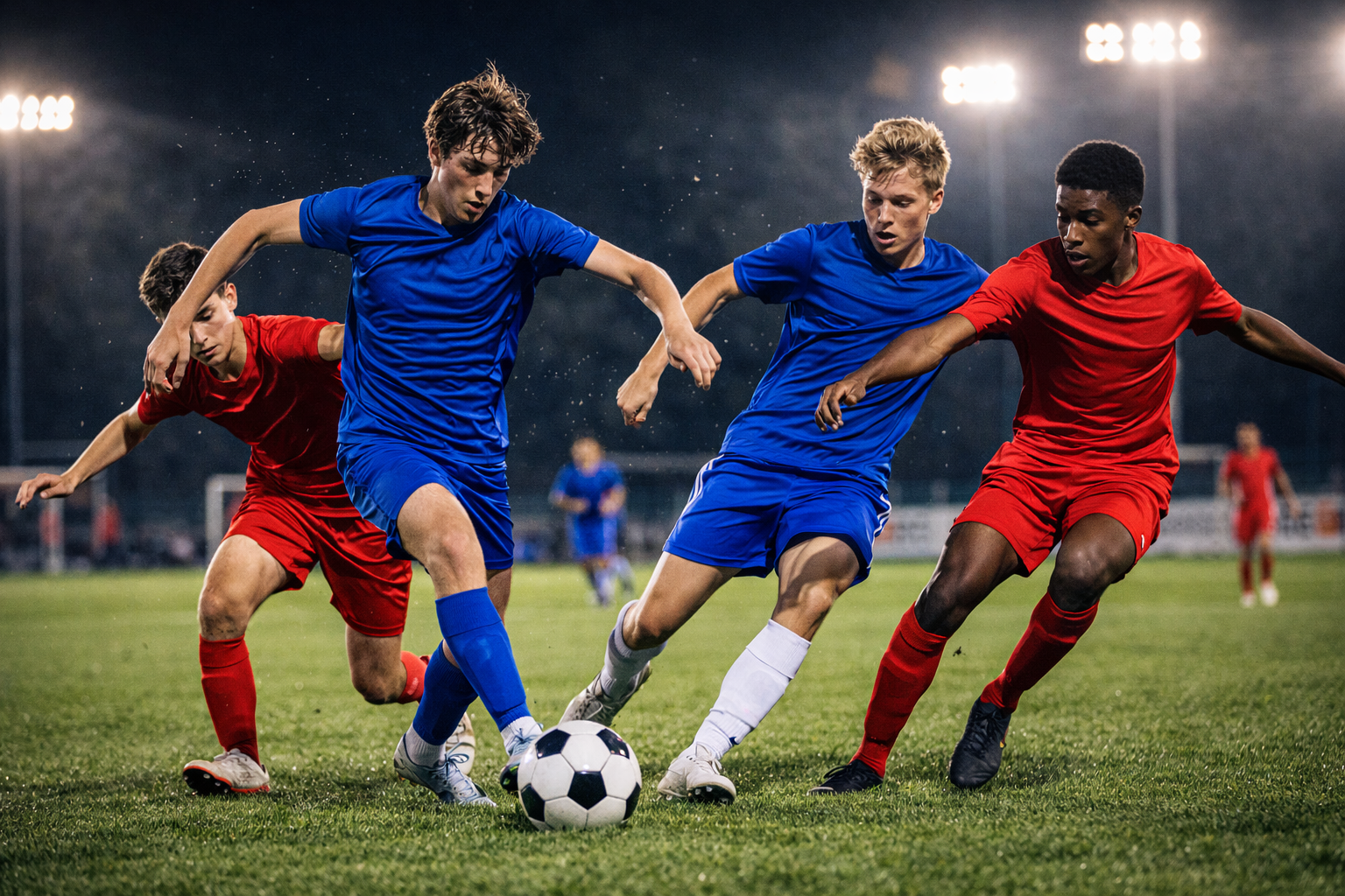 Elite youth soccer training camp for competitive players