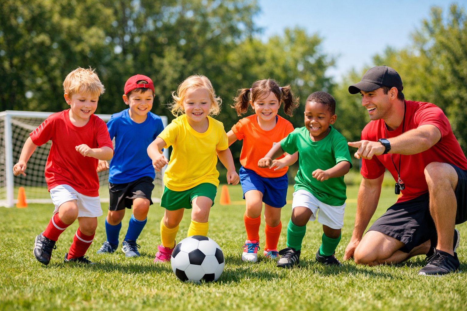 Junior Soccer Camp for kids ages 6-9
