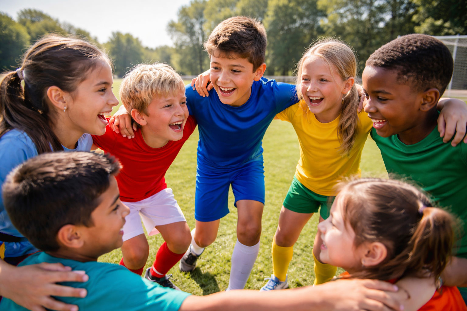Weekend soccer camp for busy kids